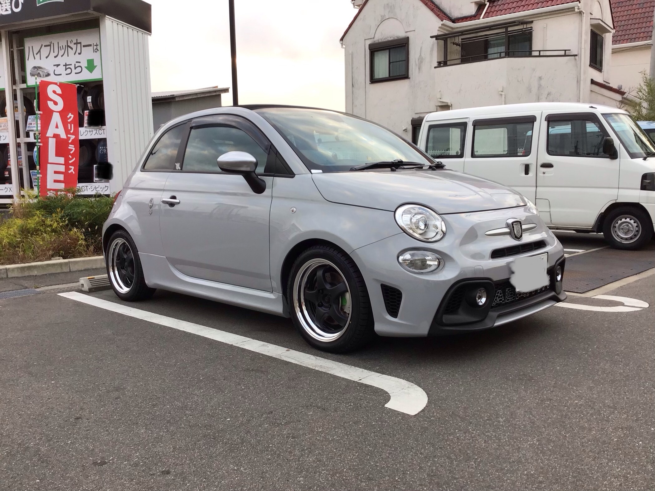 アバルト595 x ワークマイスターS1R | アバルト 595C ホイール タイヤ