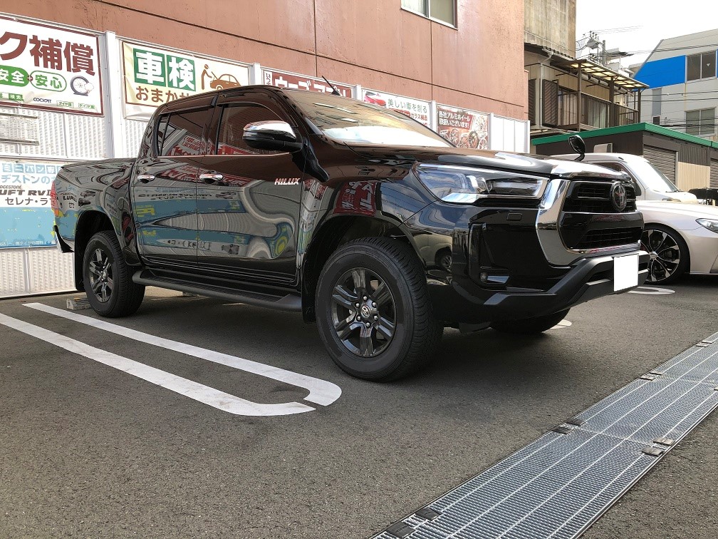 ハイラックスのホイールを交換 | トヨタ ハイラックス ホイール