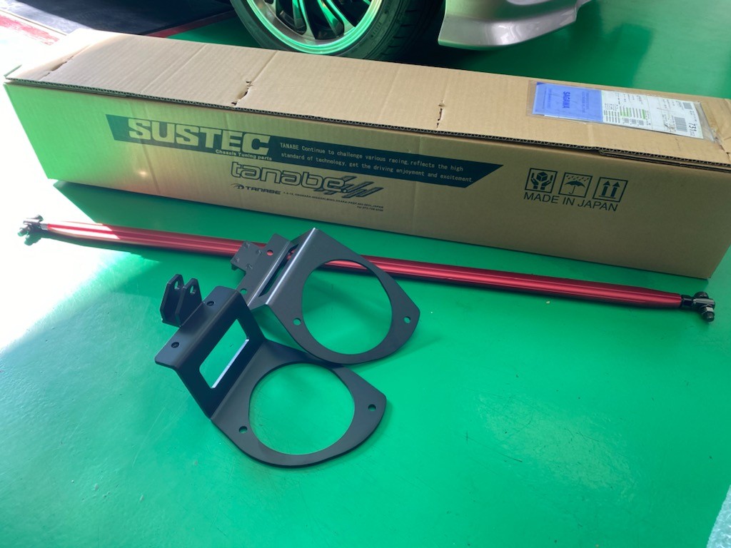 スズキ スペーシアカスタム（MK53S） タナベ ストラットタワーバー