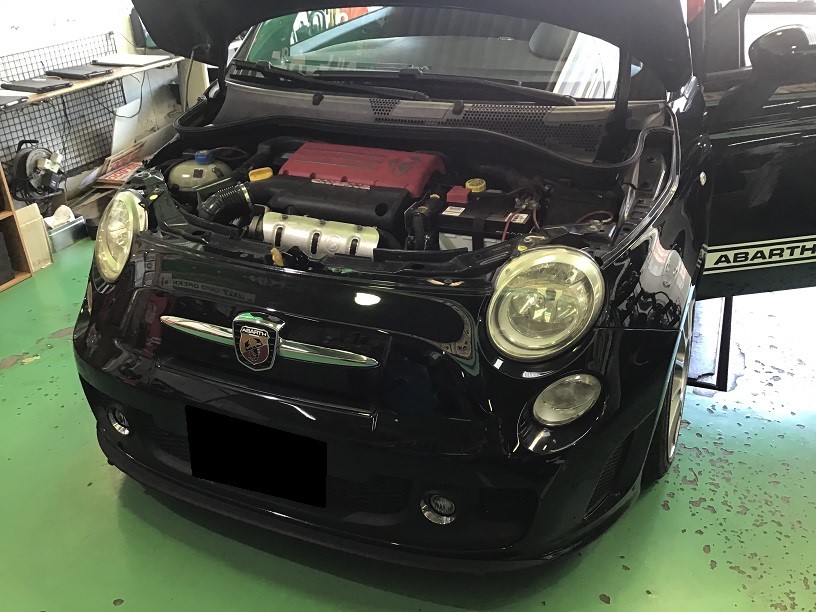 スプリント ブースター アバルト595使用