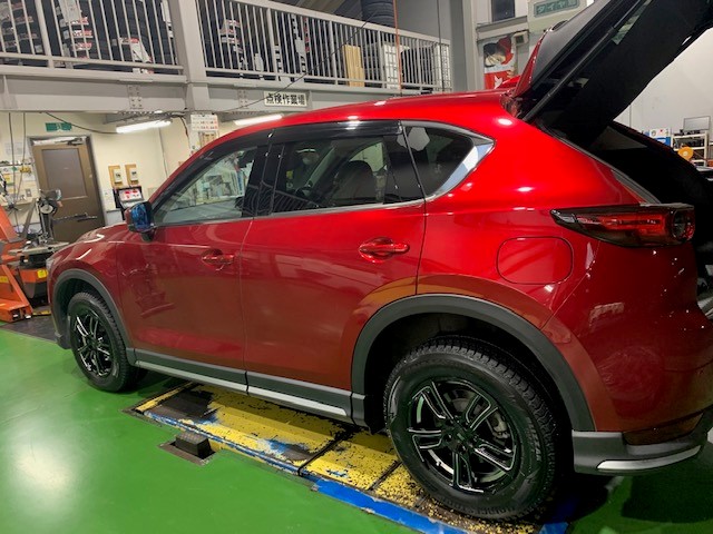 CX-5×ブラック | 店舗おススメ情報 | タイヤ館 ヤマト（長野県）