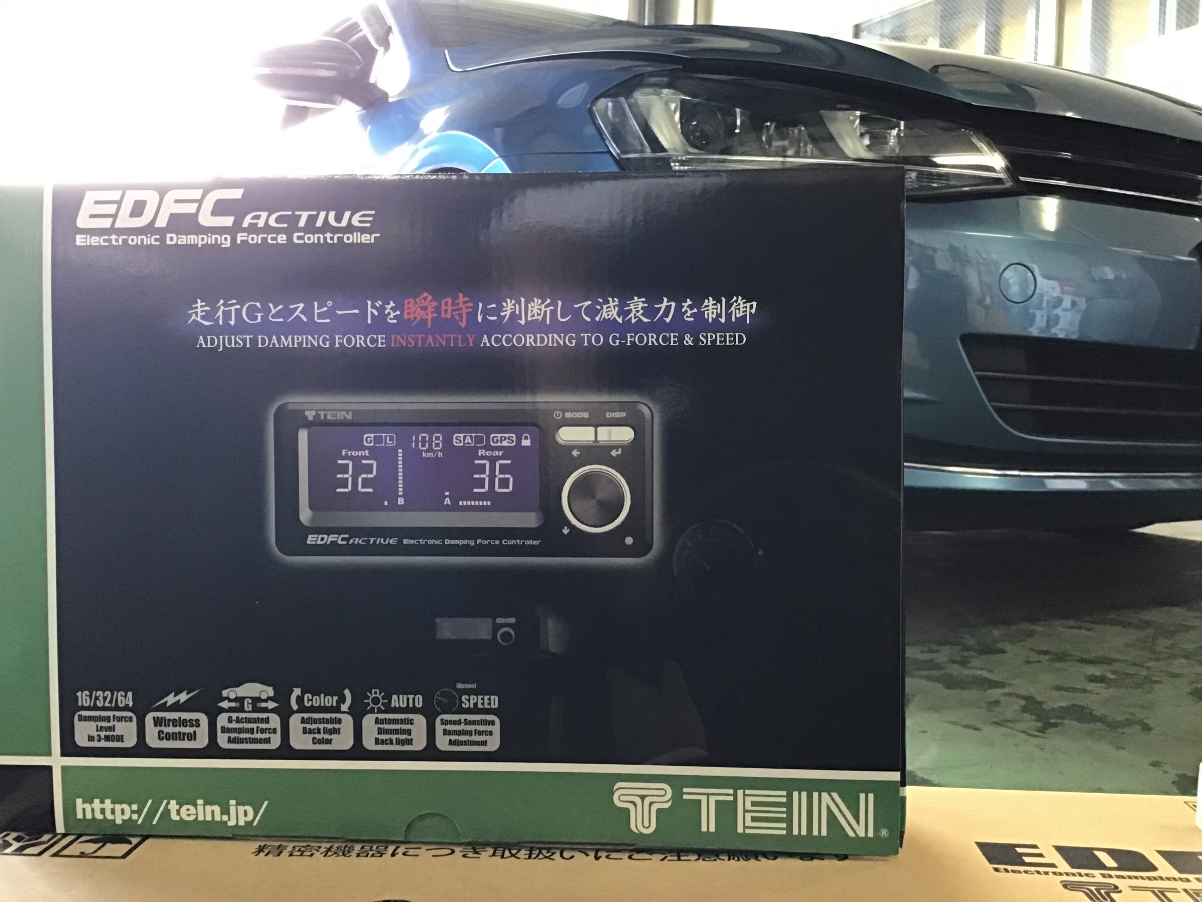 VW ゴルフにTEIN EDFCを取り付け！ | フォルクスワーゲン ゴルフ7