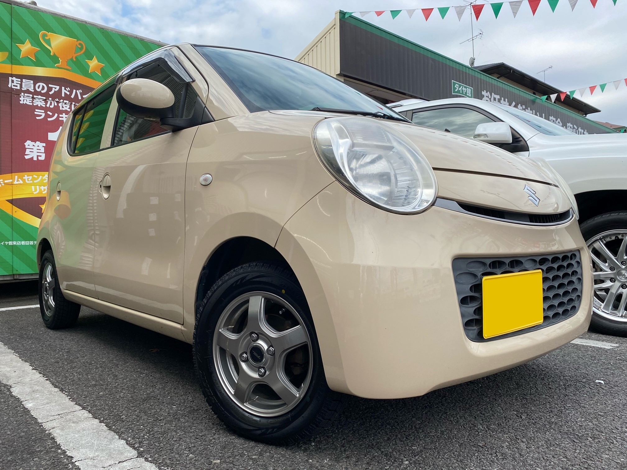 ニッサン・モコ・MG22S】スタッドレスタイヤ交換 | 日産 モコ タイヤ