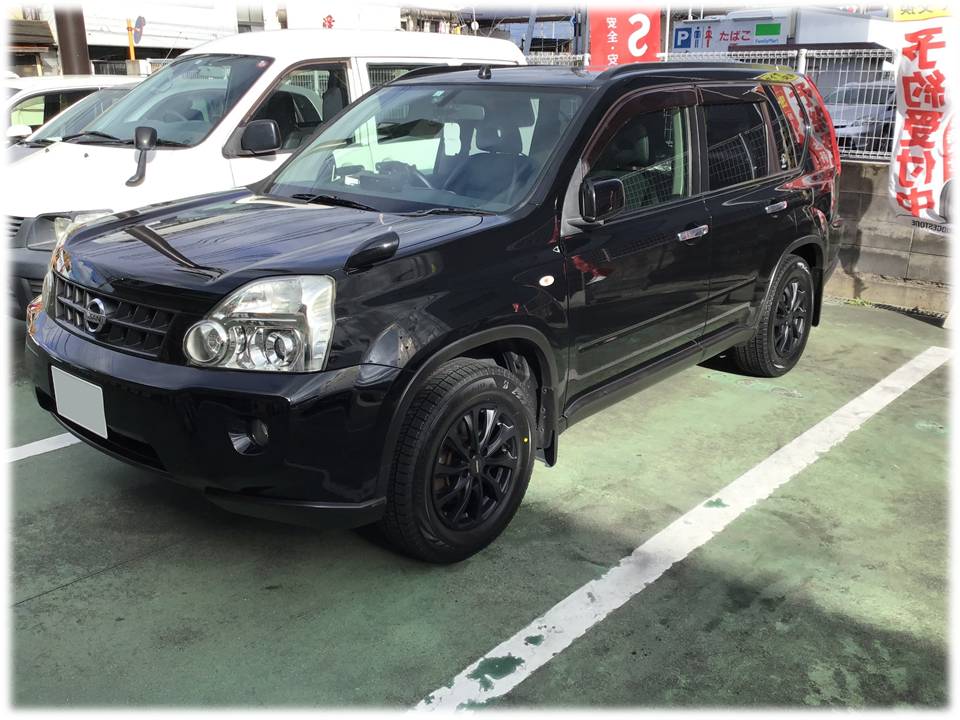 ◇日産 エクストレイル スタッドレスSET装着◇ | 店舗おススメ